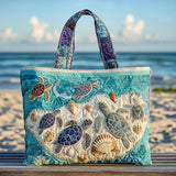 Hug-a-Turtle Handmade Tote Bag