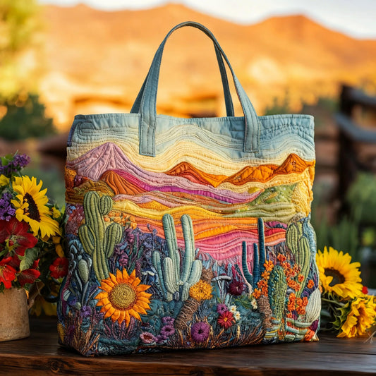 Desert Landscape Series Handmade Tote Bag