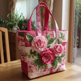Strong Bloom Handmade Tote Bag