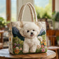 Adorable Bichon Handmade Tote Bag