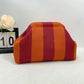 Women‘s Striped Diamond Dot Cloud Handbag
