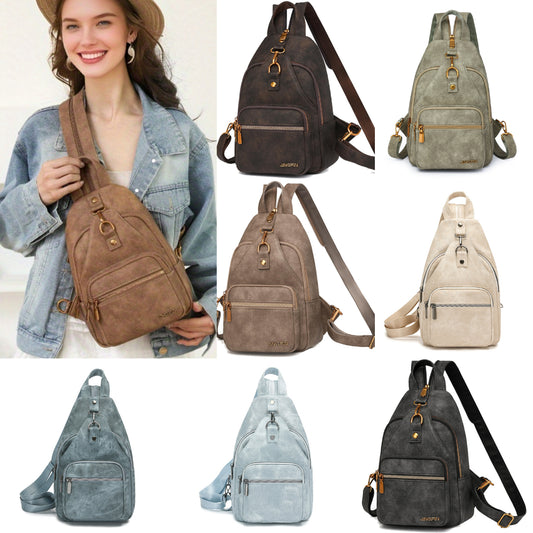 Multifunctional Convertible Sling Backpack Shoulder Bag