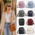 Vintage Double Layer Large Capacity Messenger Bag