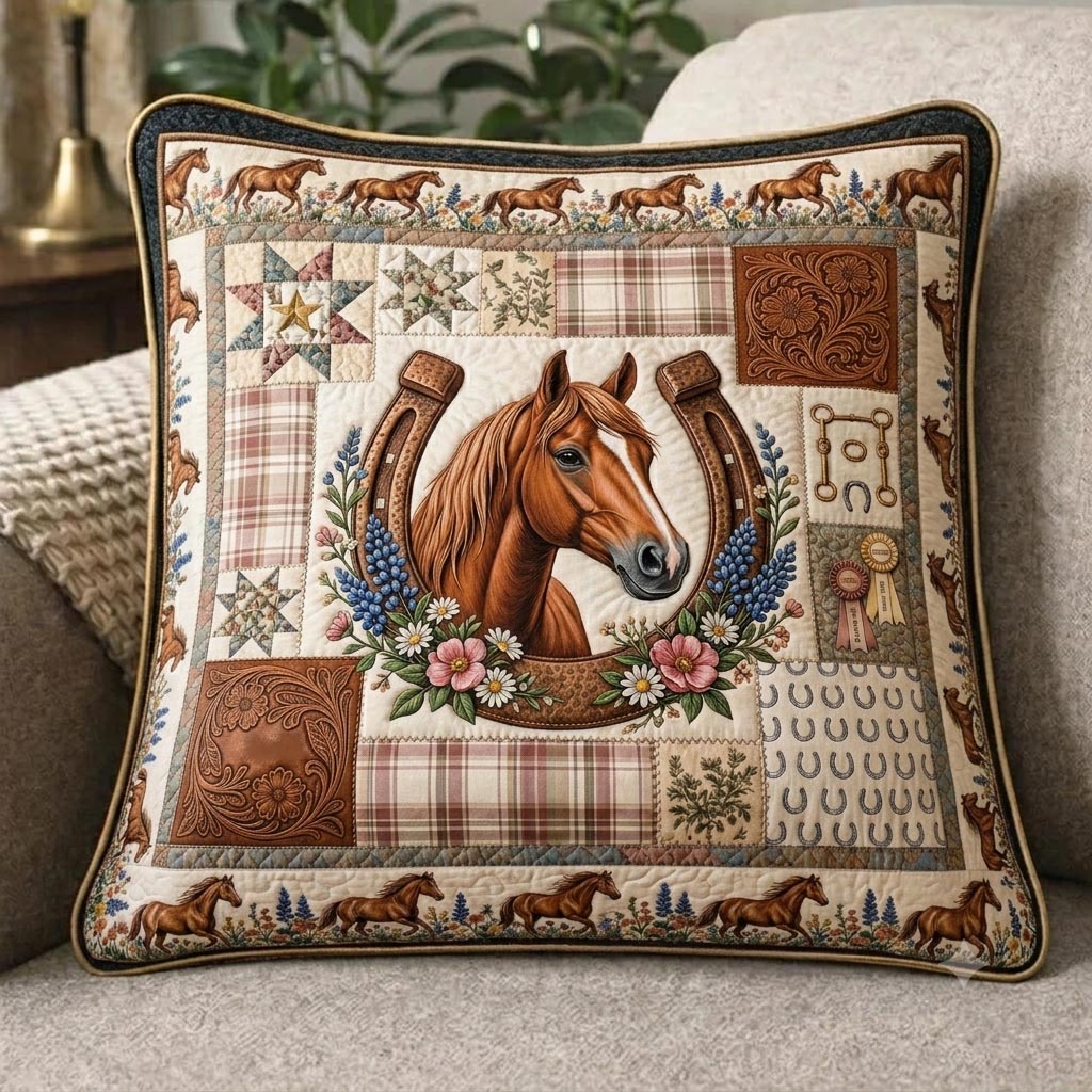 Western Soul Quilted Pillowcase