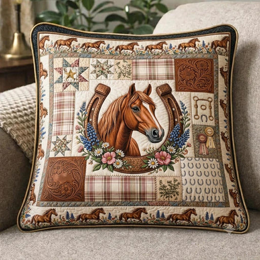 Western Soul Quilted Pillowcase