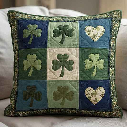Irish Blessings Quilted Pillowcase