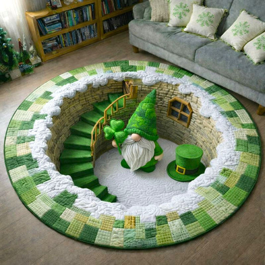 Patrick Day Quilted Round Mat