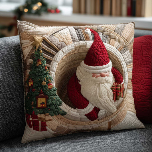 Jolly Workshop Quilted Pillowcase