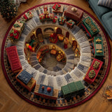Jolly Workshop Quilted Round Mat