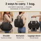Large Expandable Convertible Travel Tote Bag