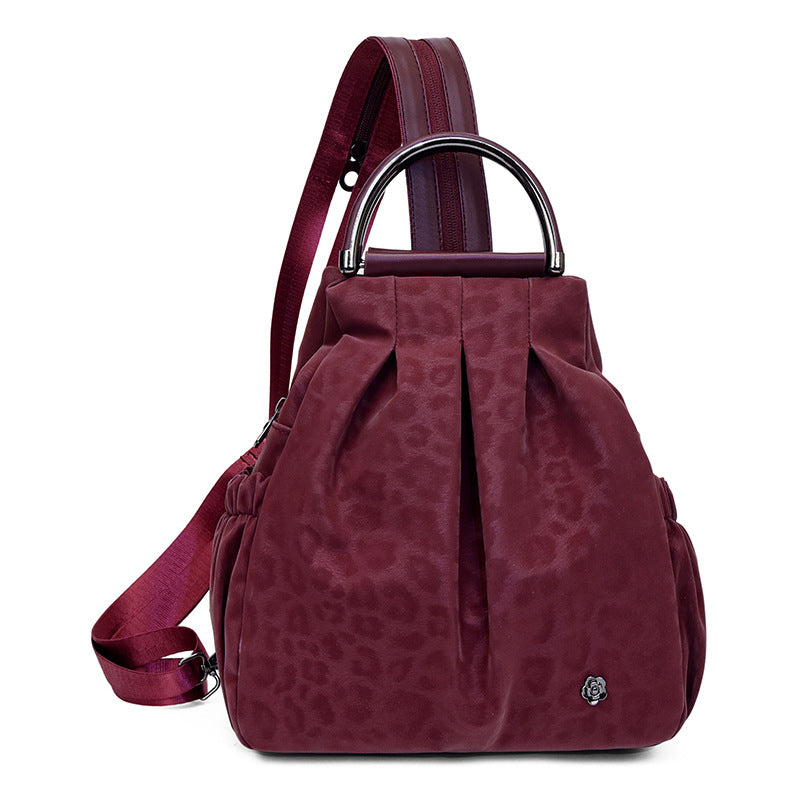 Women's Lightweight Nylon Casual Backpack