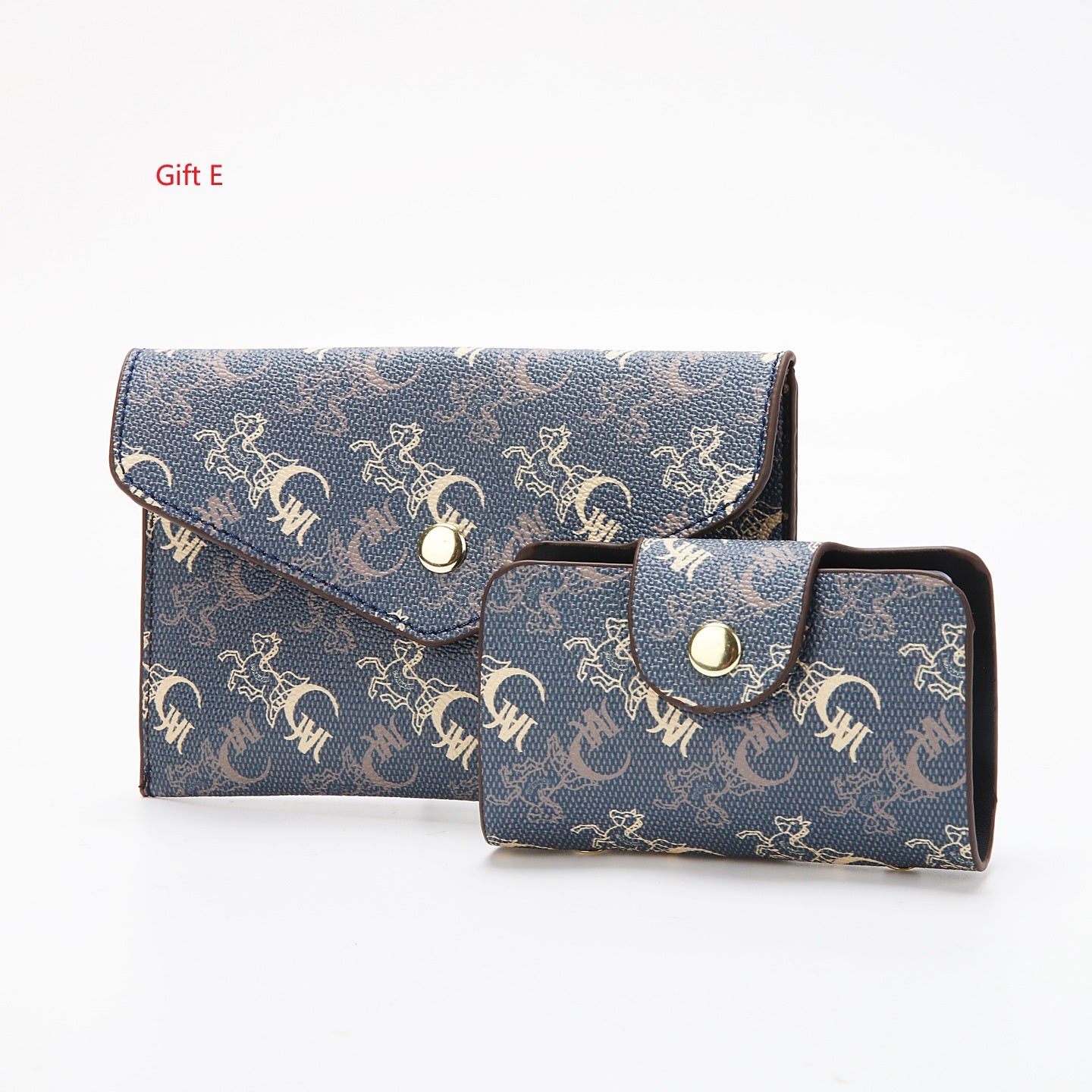 3 PCS Women's Elegant Embroidered Pattern Tote Bag