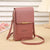 Women's Leather Cell Phone Bag
