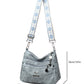 Women's Length Multi-Pocket Crossbody Shoulder Bag