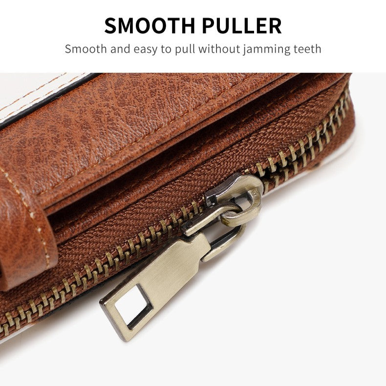 RFID Blocking Leather Wallet