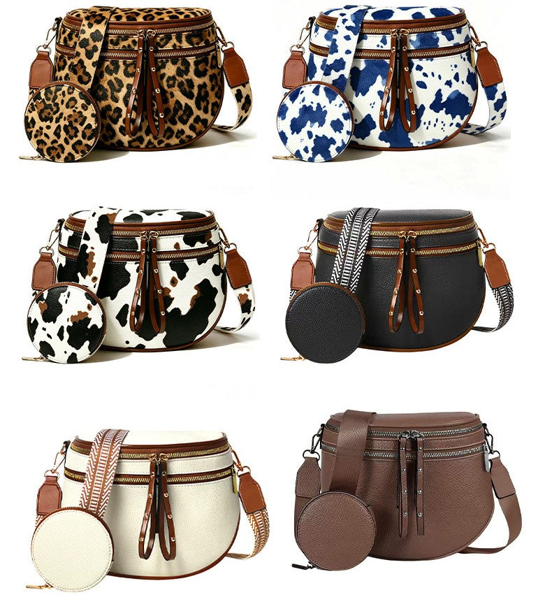 Waterproof Large Capacity Chic Crossbody Fanny Shoulder Bag