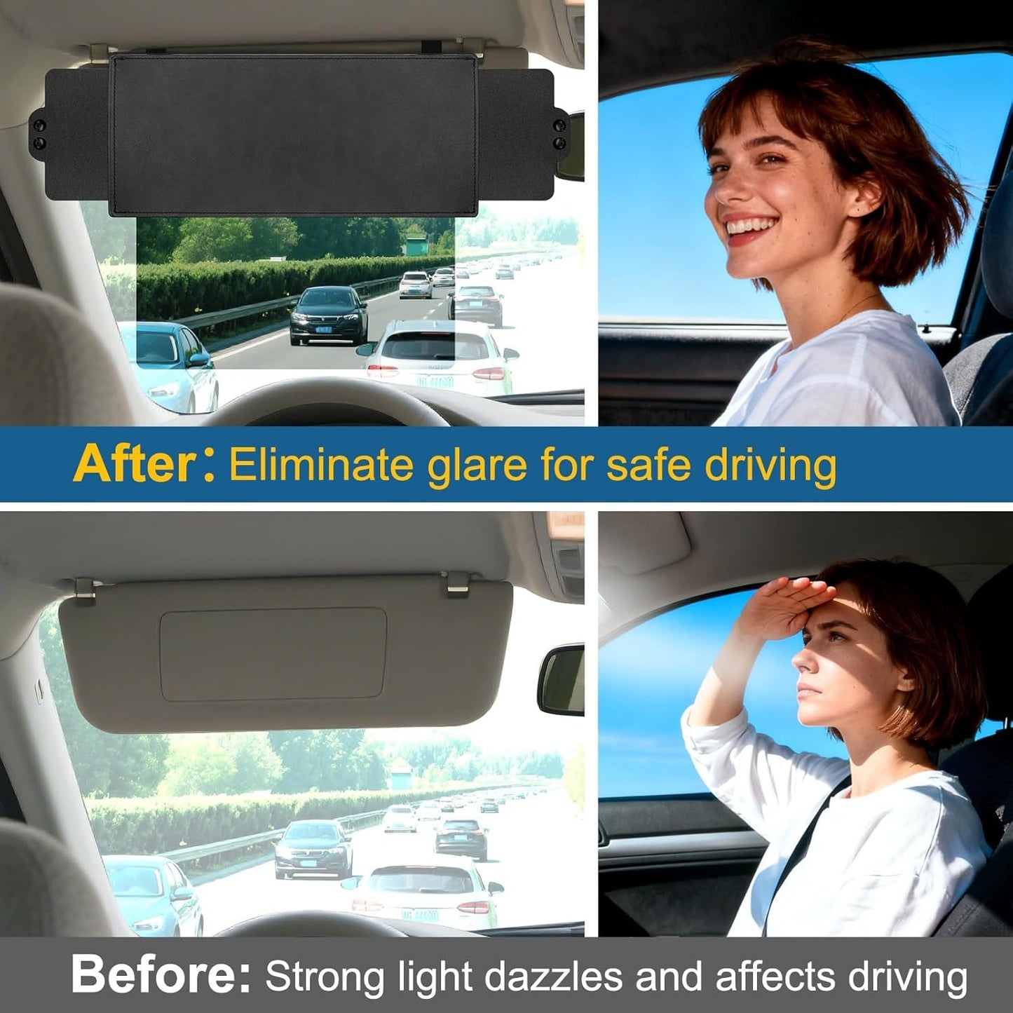 Veharvim Sun Visor Extender for Car