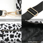 Plus Size Checkered Nylon Crossbody Bum Bag