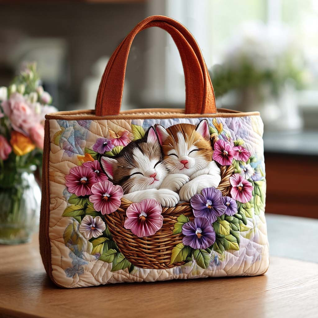 Bohemian Chicken Quilted Tote Bag