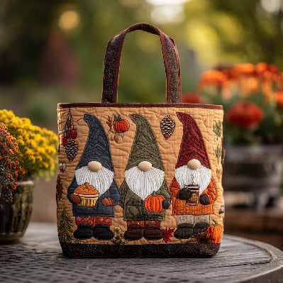 Bohemian Chicken Quilted Tote Bag
