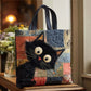 Bohemian Chicken Quilted Tote Bag