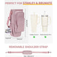 Shoulder Bag with Water Bottle Pocket