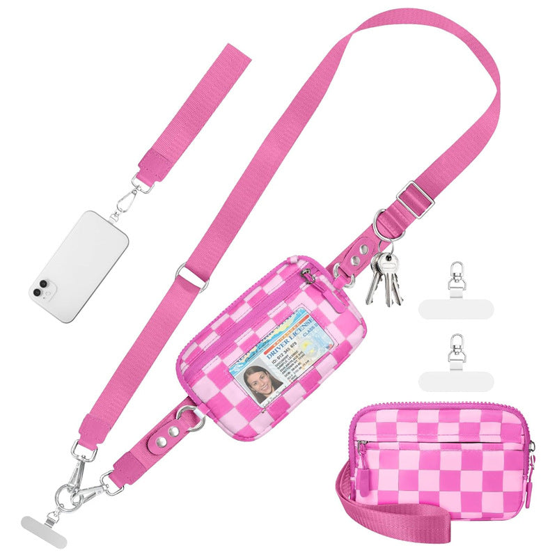 Crossbody Phone Lanyard Bag