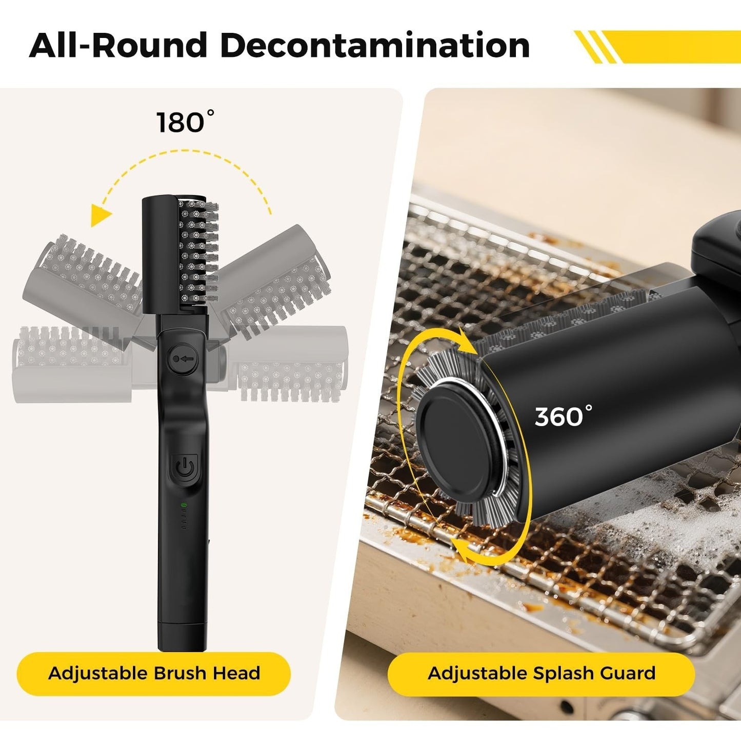 BBQ Cleaner Safe Electric Grill Brush