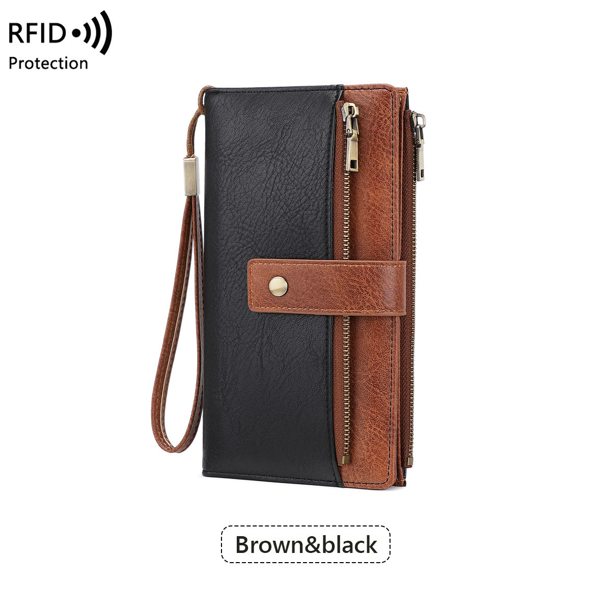 RFID Blocking Leather Wallet