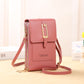 Women's Leather Cell Phone Bag