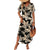 V Neck Slit Casual Beach Dress