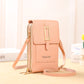 Women's Leather Cell Phone Bag