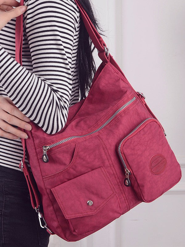 Large Capacity Retro Shoulder Bag