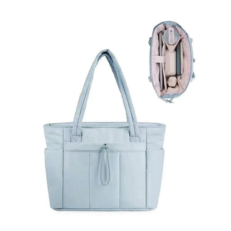 Ultimate Wandering Nature Puffer Tote Bag