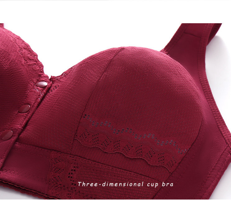Plus Size Comfortable Front Breathable Bras