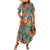 V Neck Slit Casual Beach Dress