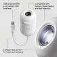 2-in-1 Galaxy Projector with Starry Sky Design and Night Light