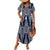 V Neck Slit Casual Beach Dress