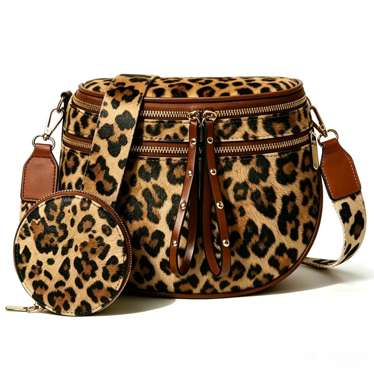 Waterproof Large Capacity Chic Crossbody Fanny Shoulder Bag