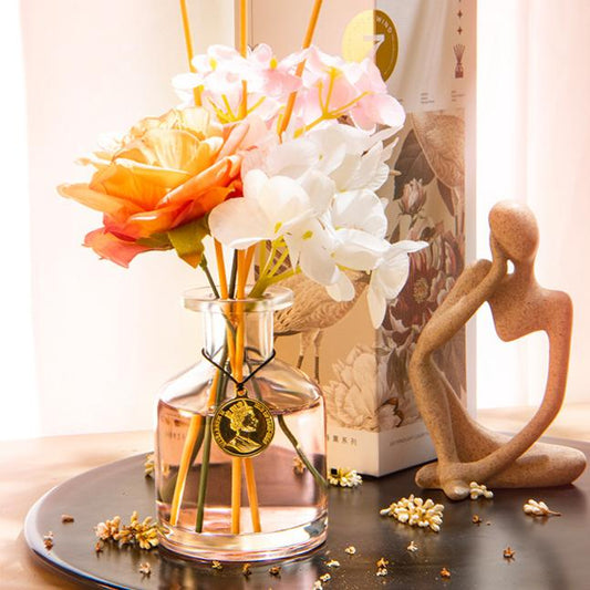 Flameless dried flower fragrance Reed Diffuser