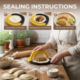 3-in-1 Adjustable Toasted Sandwich Tortilla Sealer