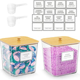 Clear Laundry Room Storage Pods Container