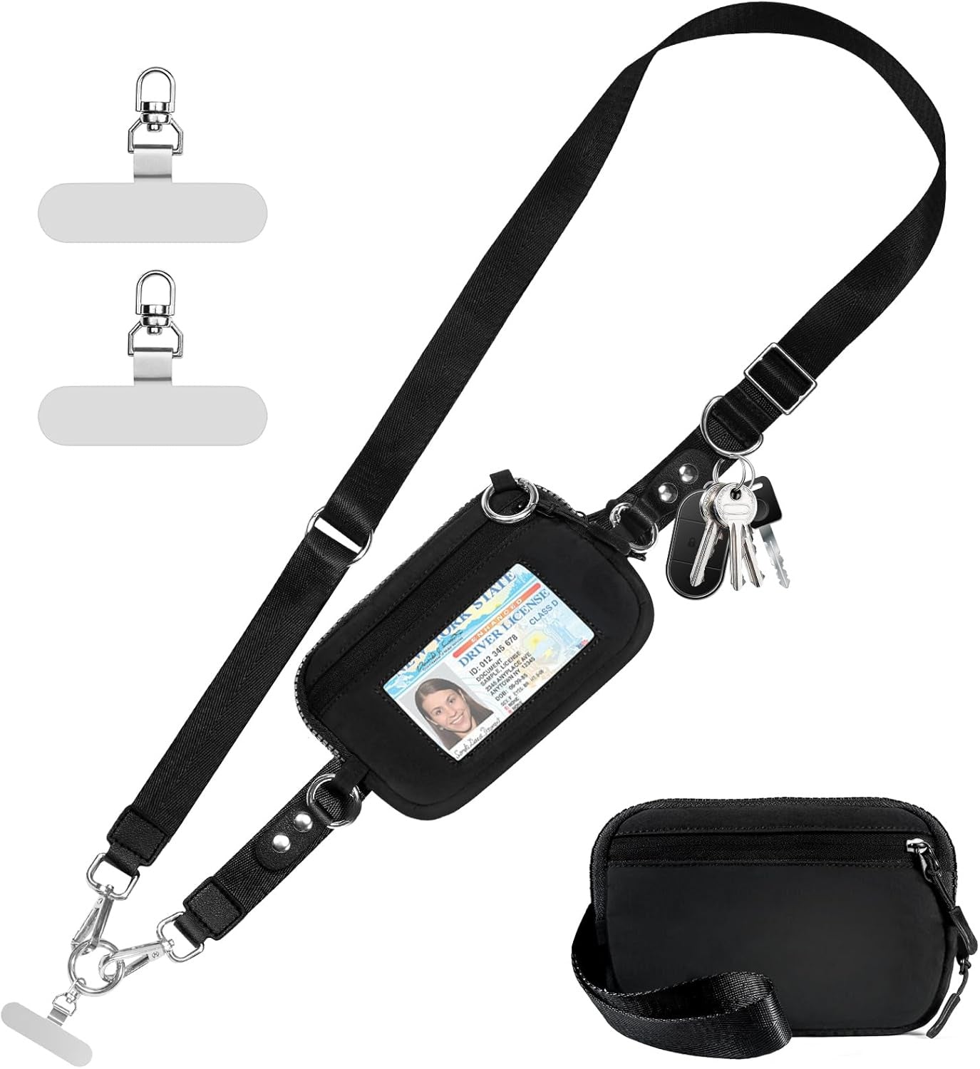 Crossbody Phone Lanyard Bag