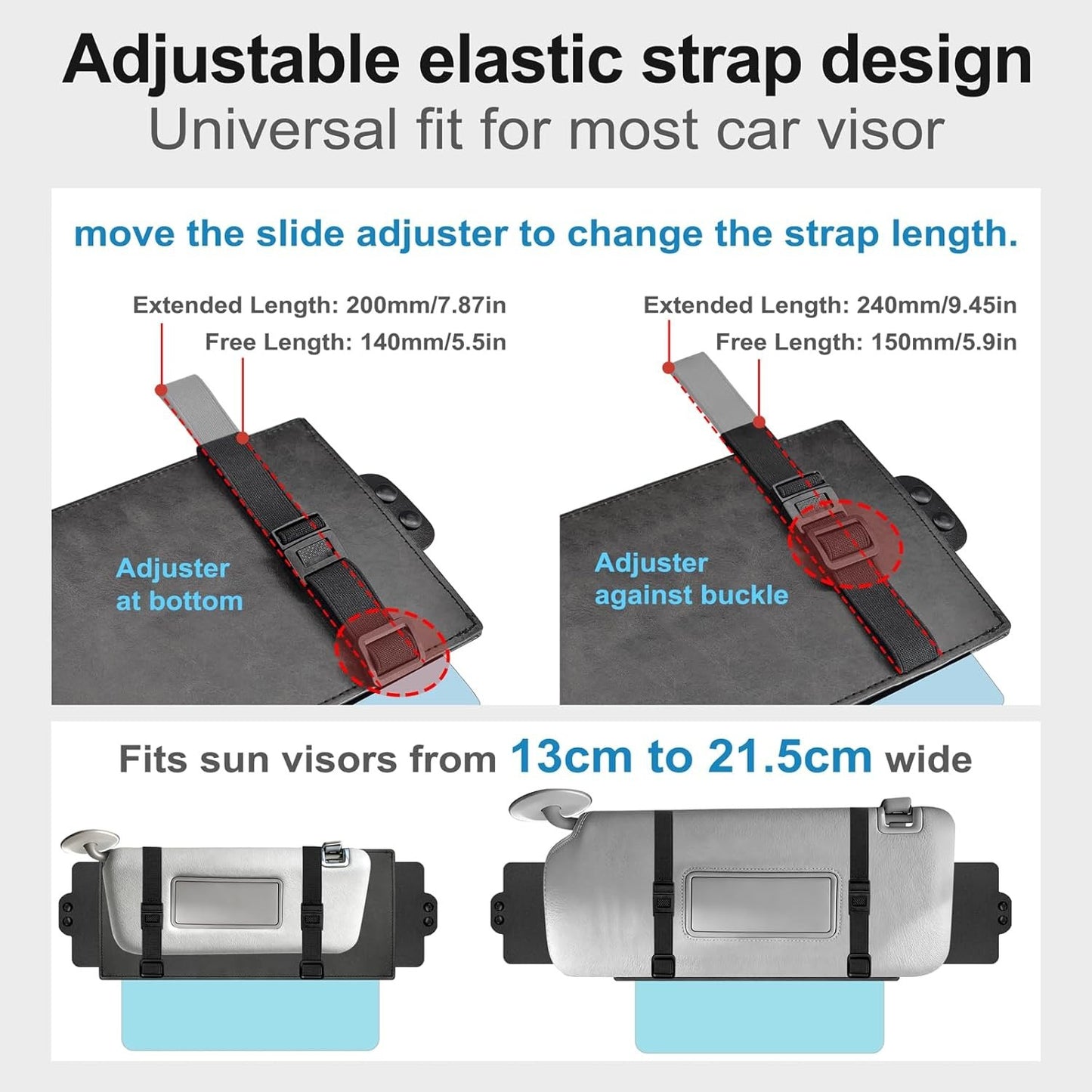 Veharvim Sun Visor Extender for Car