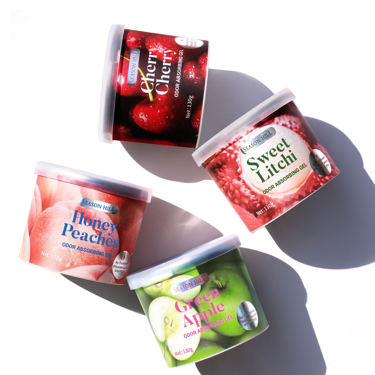 Portable Fruit-Flavored Deodorizing Gel