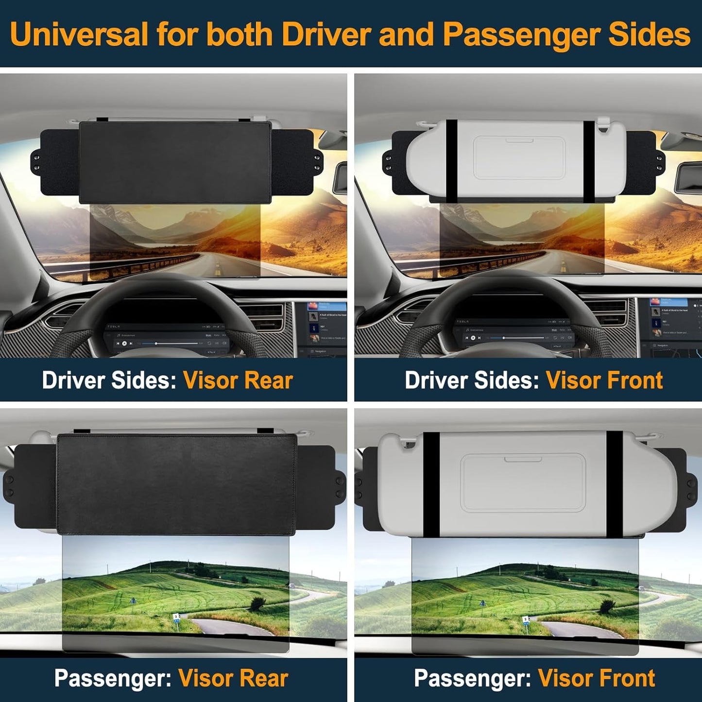 Veharvim Sun Visor Extender for Car