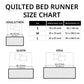 Amethyst Fields Quilted Bed Runner
