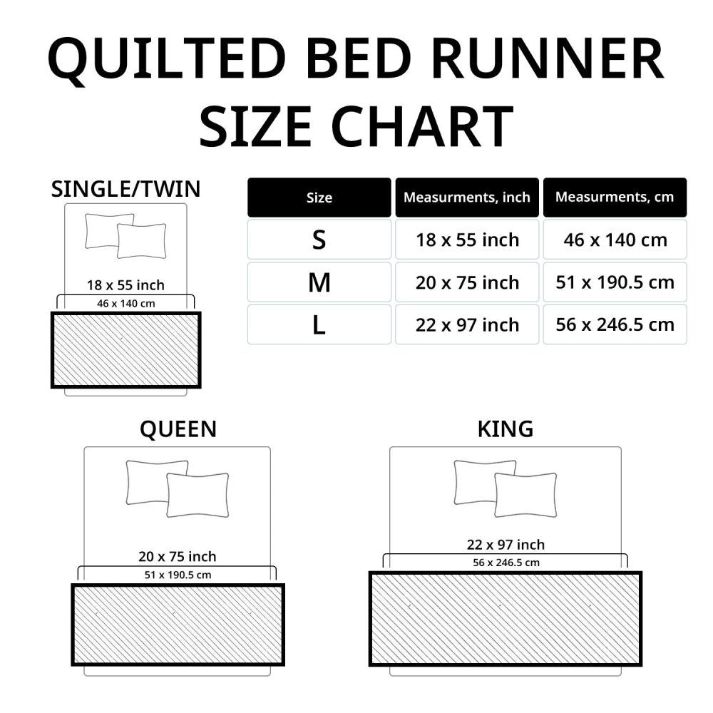 Amethyst Fields Quilted Bed Runner