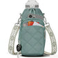 Shoulder Bag with Water Bottle Pocket