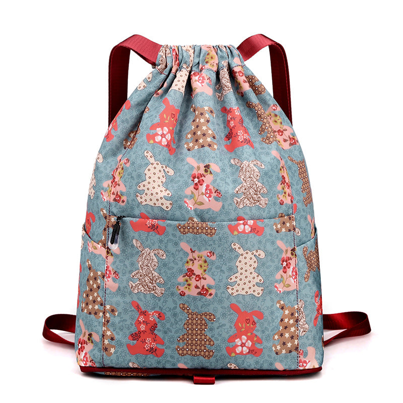 Lightweight Foldable Waterproof Drawstring Backpack